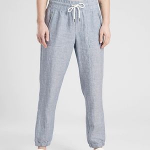 ATHLETA cabo linen jogger